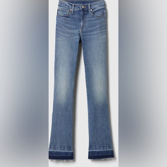 GAP Mid Rise Universal Baby Boot Jeans Size 10 Short (30 S)- Excellent Condition - Picture 5 of 10